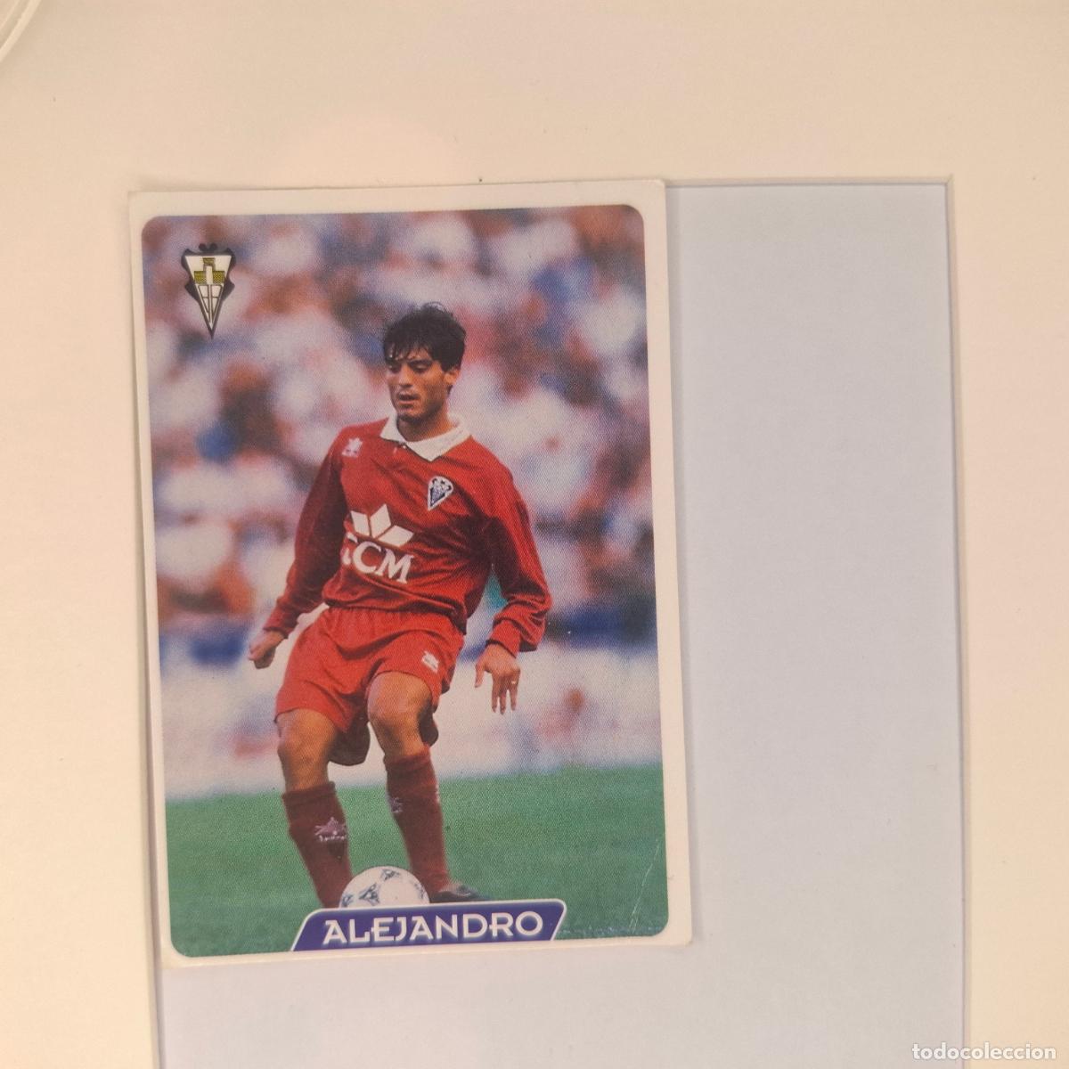 Cromos de F&uacute;tbol: LAS FICHAS DE LA LIGA 95 96 ALEJANDRO