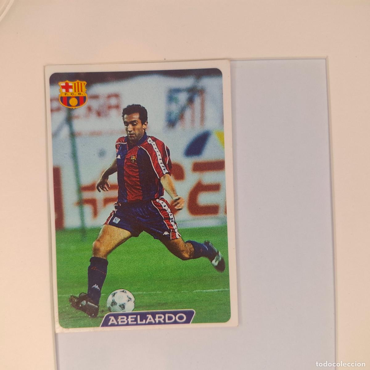 Cromos de F&uacute;tbol: LAS FICHAS DE LA LIGA 95 96 ABELARDO