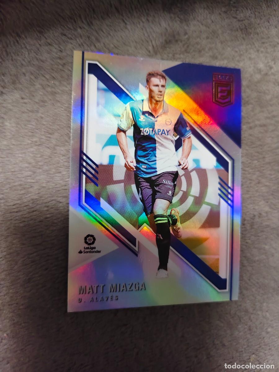 Cromos de F&uacute;tbol: 41 DONRUSS ELITE 21 22 MATT MIAZGA DEPORTIVO ALAVES BASE CARD LA LIGA PANINI 2021 2022