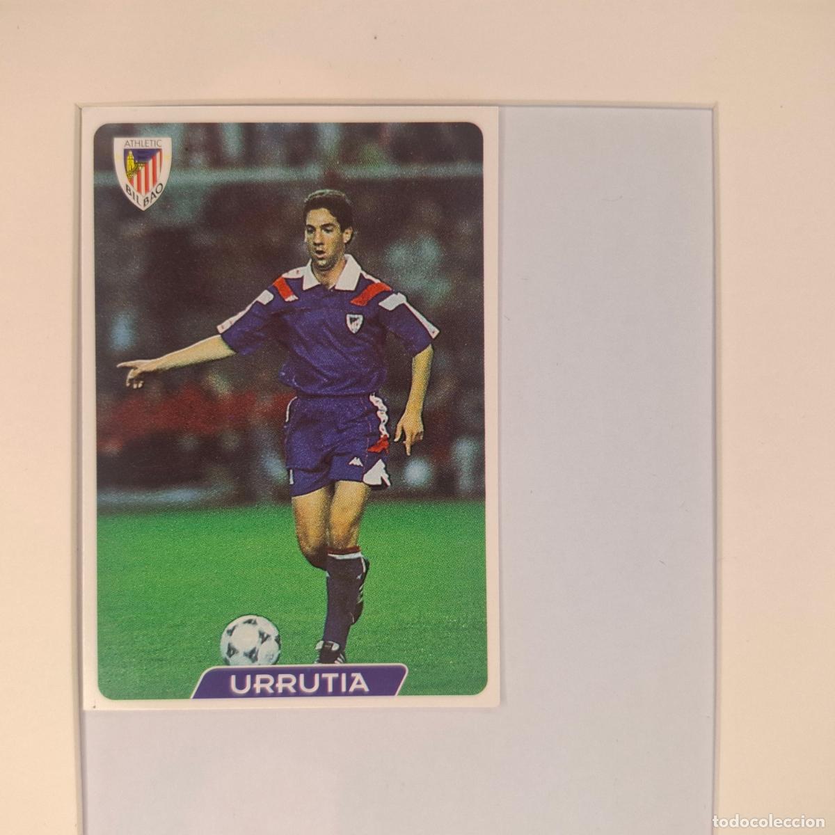 Football Stickers: LAS FICHAS DE LA LIGA 95 96 URRUTIA