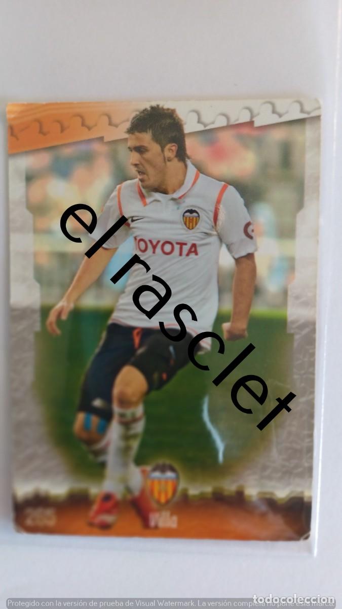 Football Stickers: CARTA/ CROMO FUTBOL -LIGA 2008/2009- NUMERO 265 -VILLA
