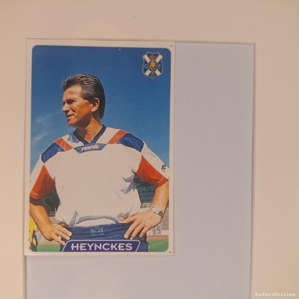 Football Stickers: LAS FICHAS DE LA LIGA 95 96 HEYNCKES