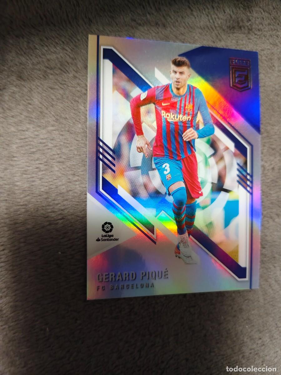 Cromos de f&uacute;tbol: 54 DONRUSS ELITE 21 22 GERARD PIQU&Eacute; FC BARCELONA BASE CARD LA LIGA PANINI 2021 2022