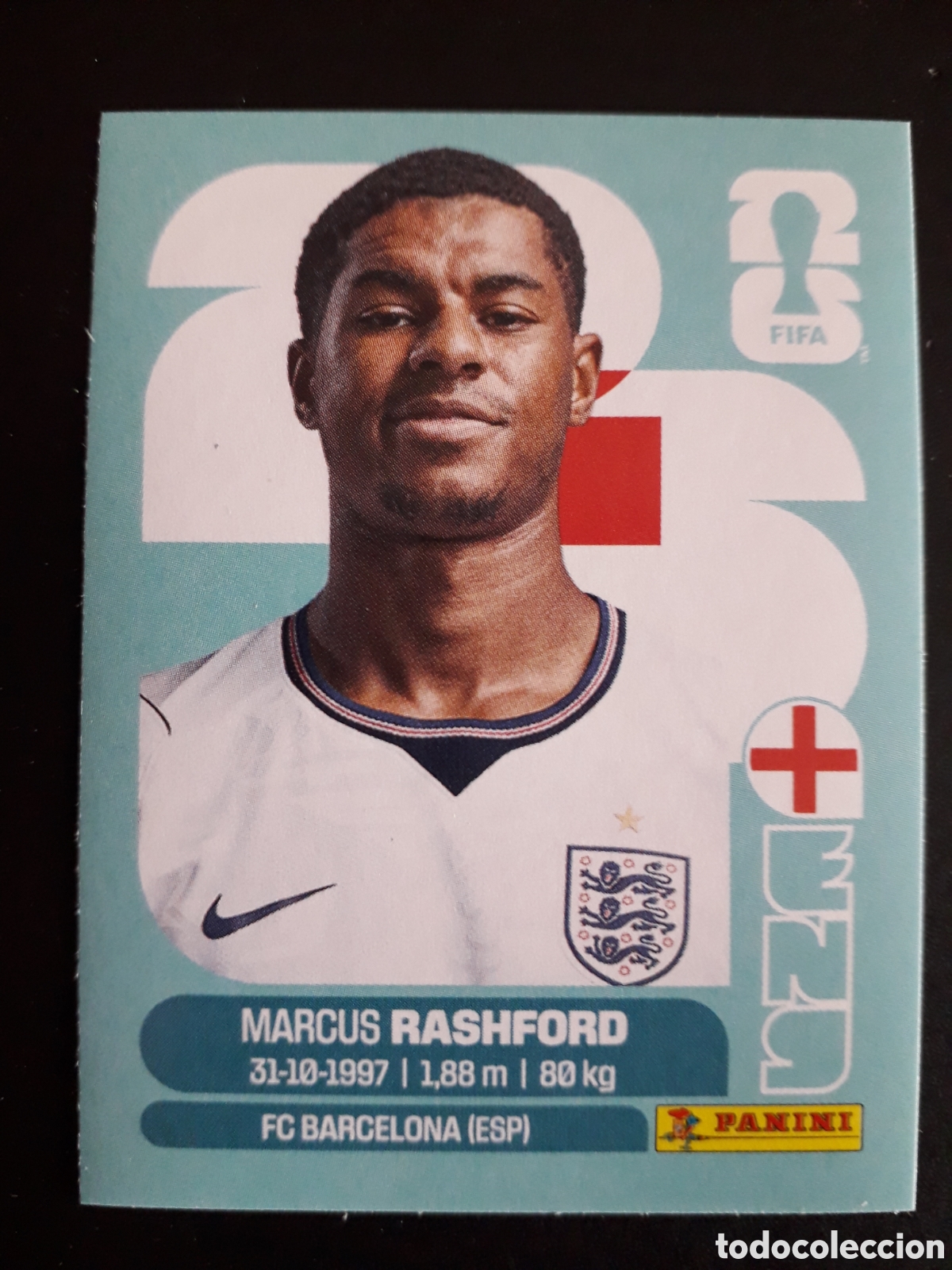 Football Stickers: RASHFORD INGLATERRA ENG 19 MUNDIAL F&Uacute;TBOL 2026 FIFA WORLD CUP PANINI SIN PEGAR PEDIDO M&Iacute;NIMO 3&euro;