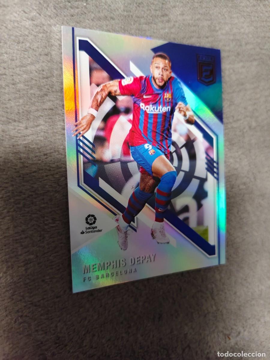 Cromos de f&uacute;tbol: 56 DONRUSS ELITE 21 22 MEMPHIS DEPAY FC BARCELONA BASE CARD LA LIGA PANINI 2021 2022