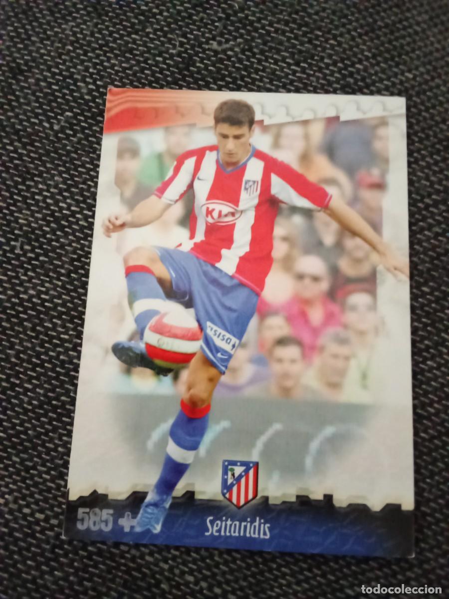 Cromos de F&uacute;tbol: 585 seitaridis Atletico de Madrid &uacute;ltima hora las fichas de la liga 2009