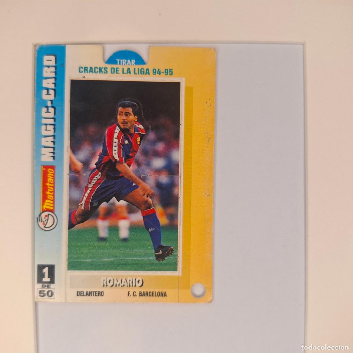 Cromos de F&uacute;tbol: MAGIC CARD MATUTANO ROMARIO