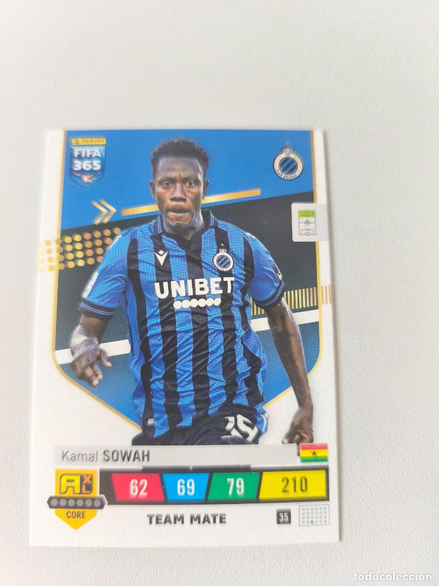 Cromos de F&uacute;tbol: FIFA 365 ADRENALYN XL 2023 KAMAL SOWAH 35 ALB FIFA