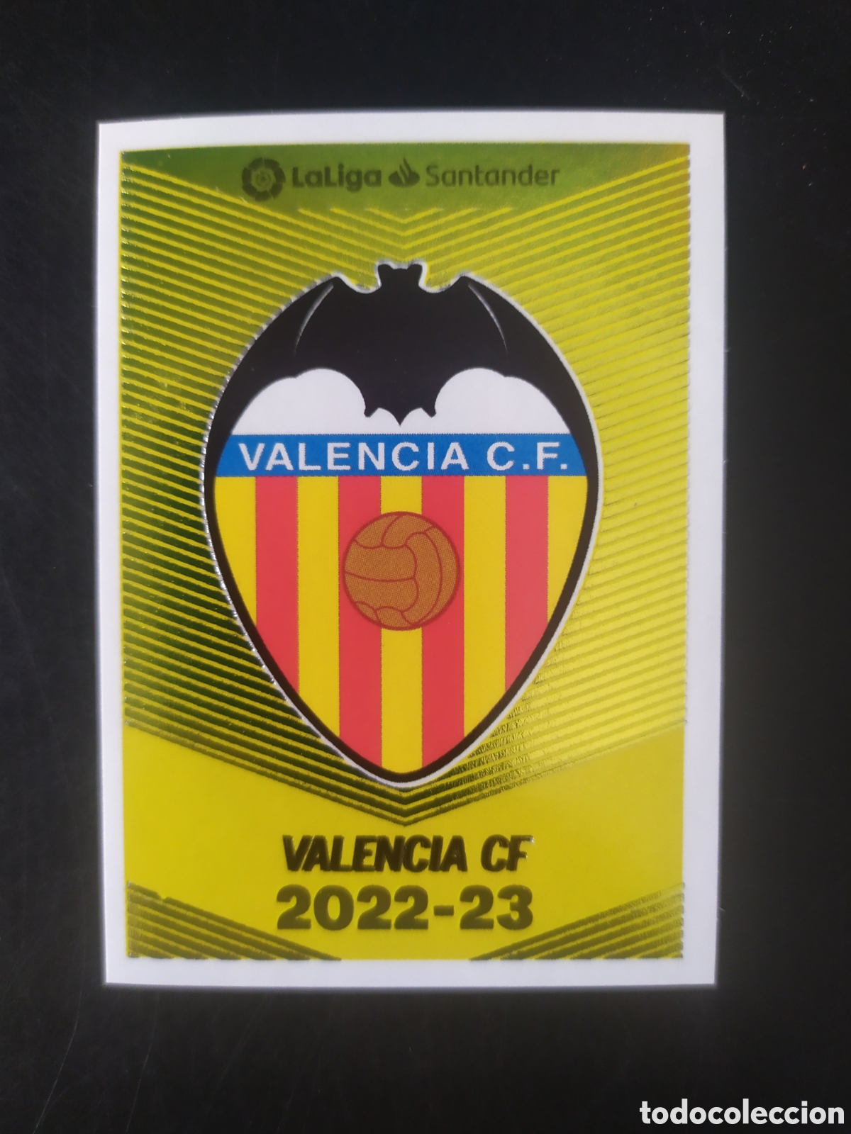 Cromos de F&uacute;tbol: Liga este 2022 2023 22 23 panini escudo n&deg; 1 Valencia