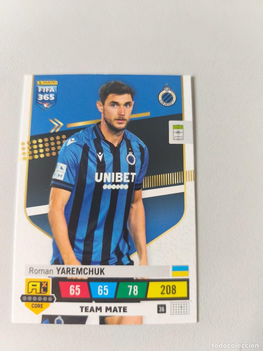 Cromos de F&uacute;tbol: FIFA 365 ADRENALYN XL 2023 ROMAN YAREMCHUK 36 ALB FIFA