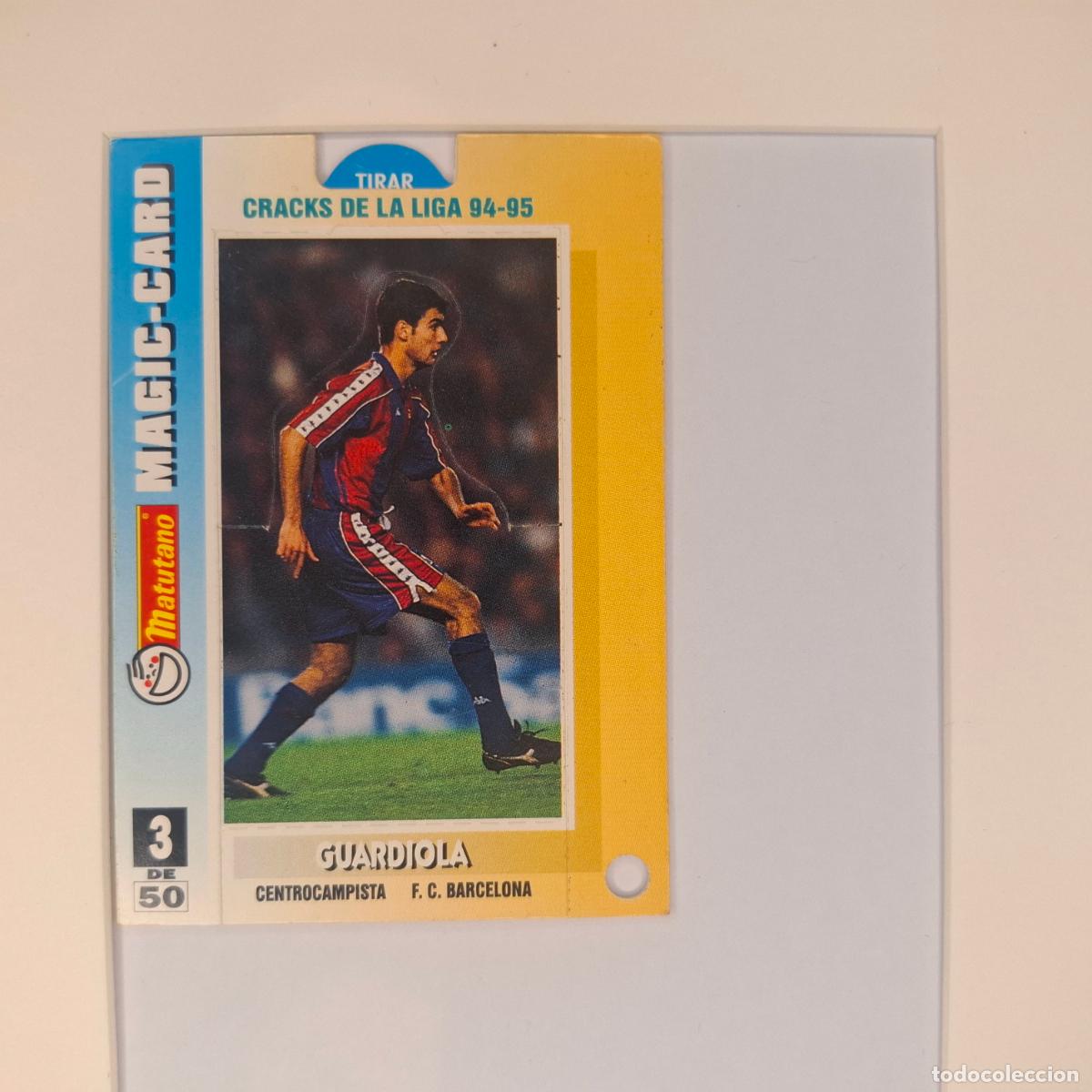 Cromos de F&uacute;tbol: MAGIC CARD MATUTANO GUARDIOLA