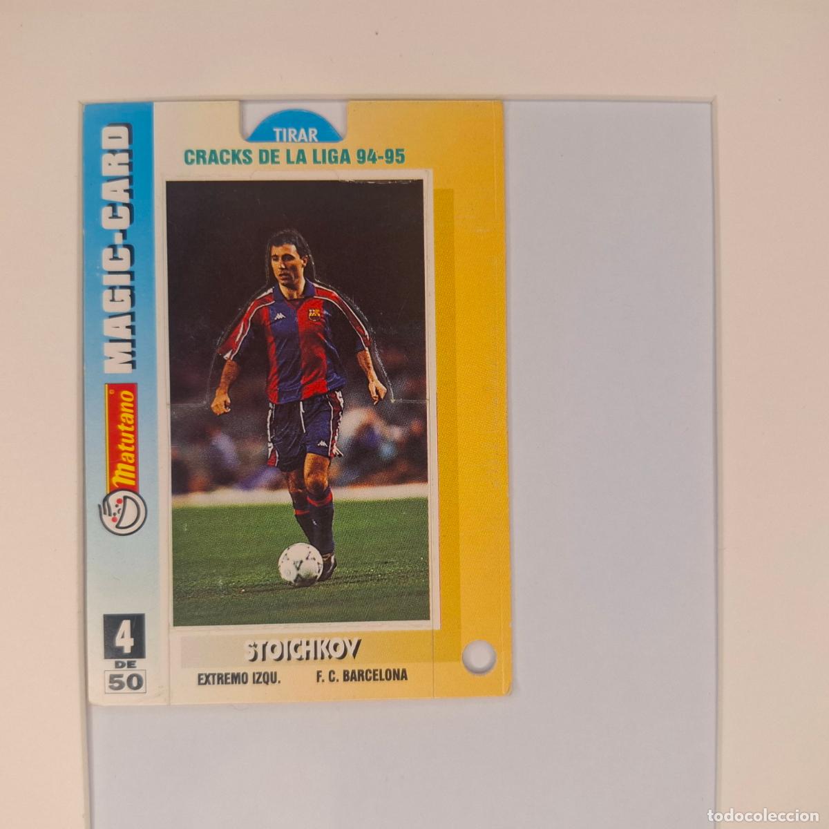 Cromos de F&uacute;tbol: MAGIC CARD MATUTANO STOICHKOV