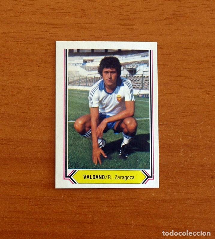 Cromos de Futebol: Real Zaragoza - Valdano - Ediciones Este Liga 1980-1981, 80-81 - Nunca pegado