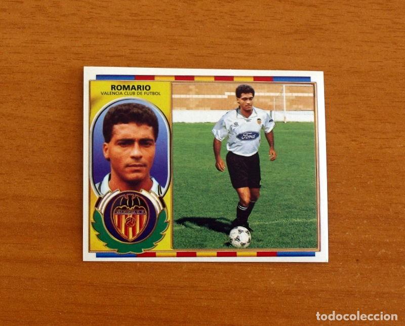 Cromos de F&uacute;tbol: Valencia - Romario - Fichaje n&ordm; 23 - Ediciones Este Liga 1996-1997, 96-97 - Nunca Pegado