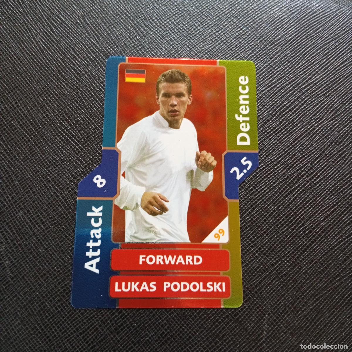 Cromos de F&uacute;tbol: 99 LUKAS PODOSLKI ALEMANIA TOPPS MATCH ATTAX MUNDIAL 2006 ALEMANIA CROMO FUTBOL 06 - A55 PG46