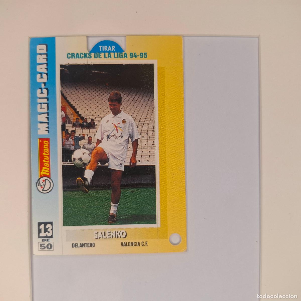 Cromos de F&uacute;tbol: MAGIC CARD MATUTANO SALENKO