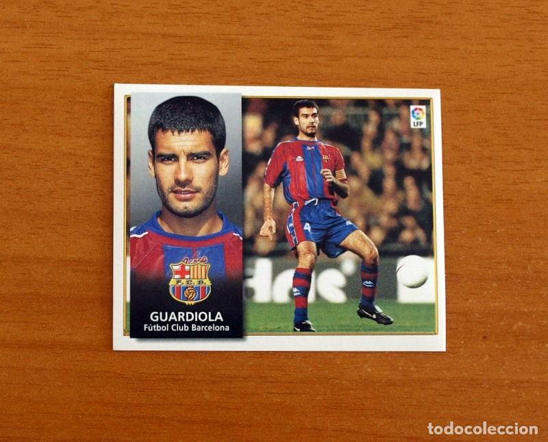 Cromos de F&uacute;tbol: Barcelona - Guardiola - Ediciones Este Liga 1998-1999, 98-99 - Nunca Pegado