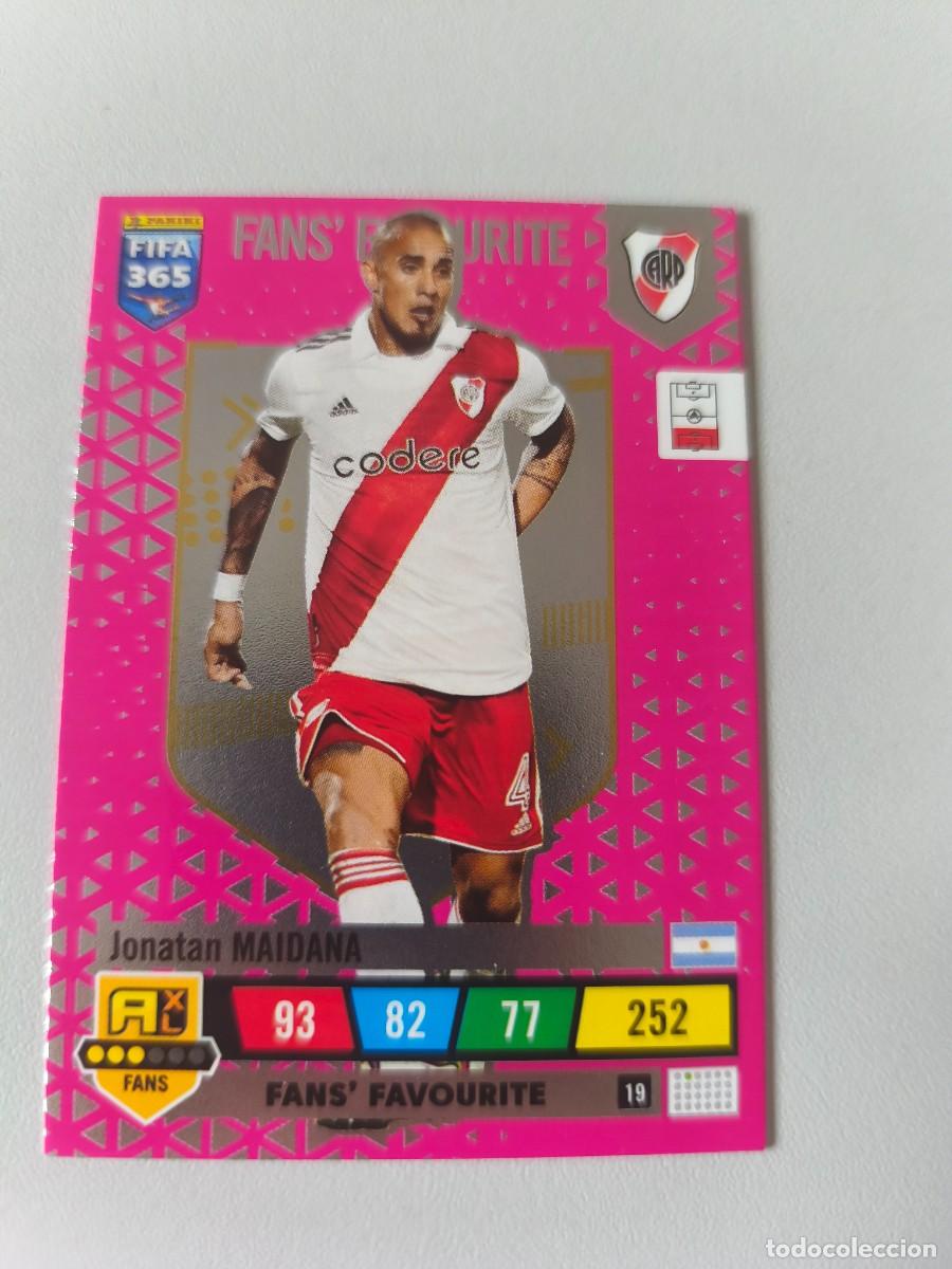 Cromos de F&uacute;tbol: FIFA 365 ADRENALYN XL 2023 JONATAN MAIDANA FANS FAVOURITE 19 ALB FIFA