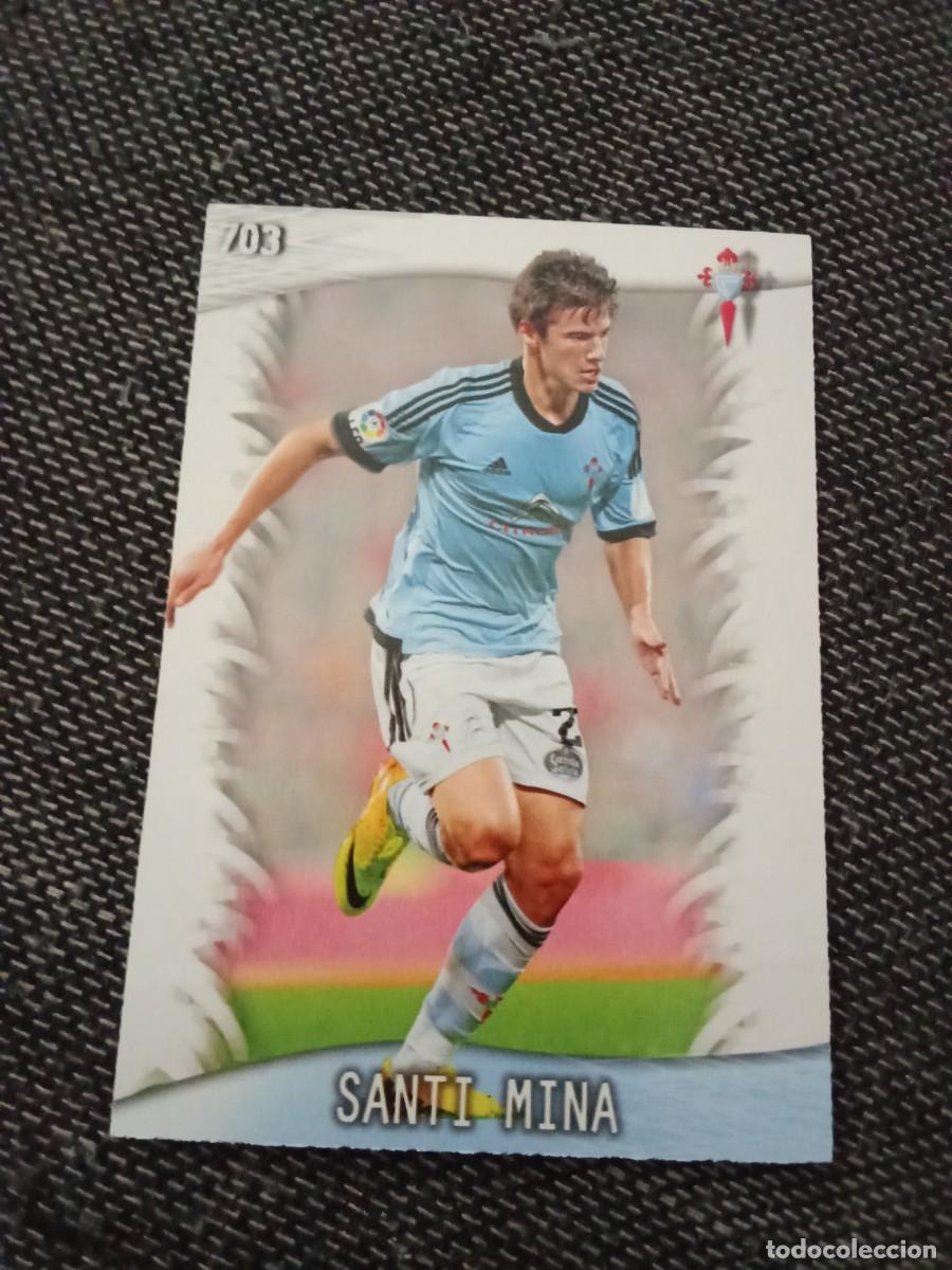 Fu&szlig;ball-Sticker: 703 Santi mina celta quiz game collection 2014