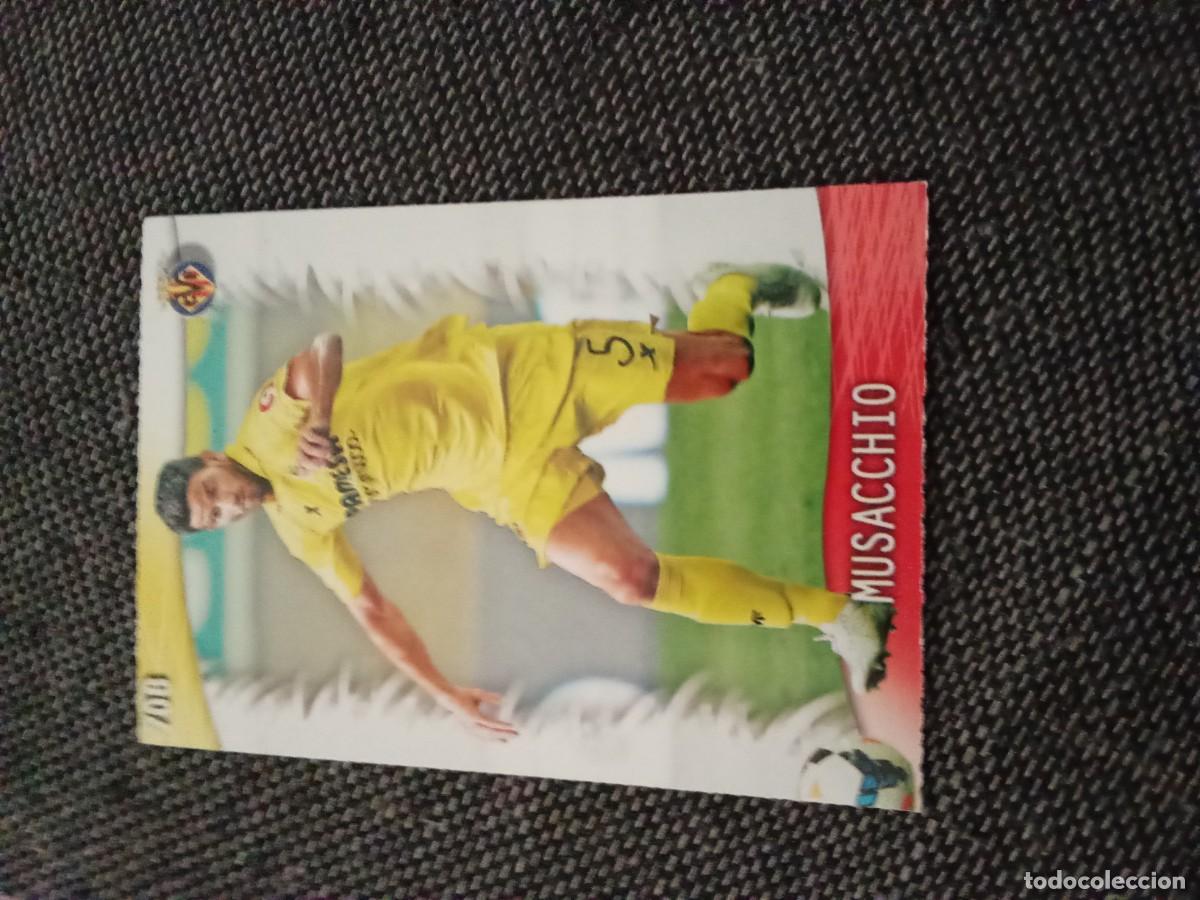 Fu&szlig;ball-Sticker: 708 musacchio Villarreal quiz game collection 2014