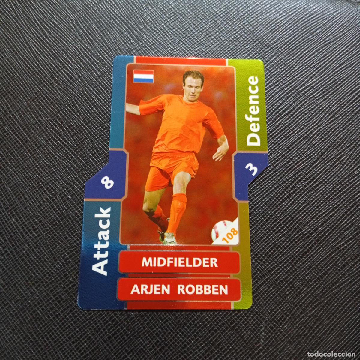 Cromos de Futebol: 108 ROBBEN HOLANDA TOPPS MATCH ATTAX MUNDIAL 2006 ALEMANIA CROMO FUTBOL 06 - A55 PG64