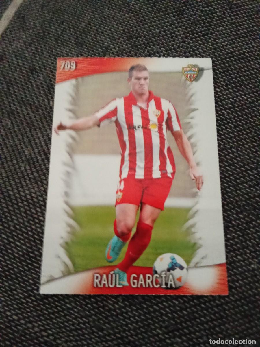 Fu&szlig;ball-Sticker: 709 Ra&uacute;l Garc&iacute;a Almer&iacute;a quiz game collection 2014