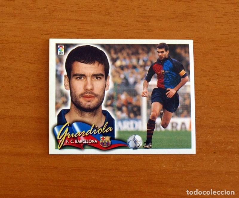 Fu&szlig;ball-Sticker: F&uacute;tbol Club Barcelona - Guardiola - Ediciones Este Liga 2000-2001, 00-01 - Nunca Pegado