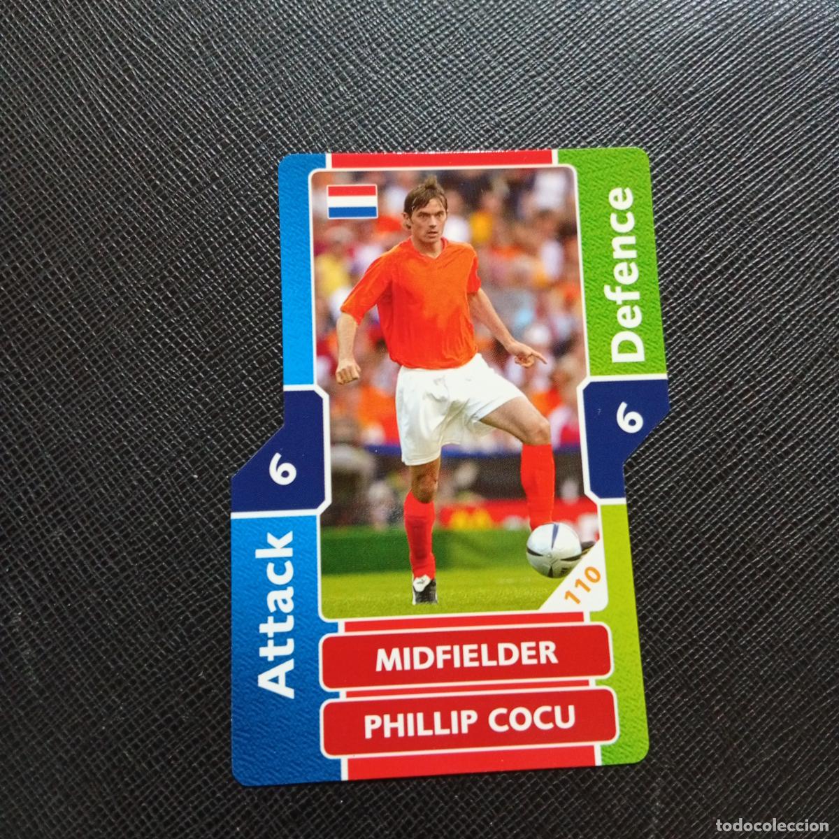Fu&szlig;ball-Sticker: 110 COCU HOLANDA TOPPS MATCH ATTAX MUNDIAL 2006 ALEMANIA CROMO FUTBOL 06 - A55 PG100