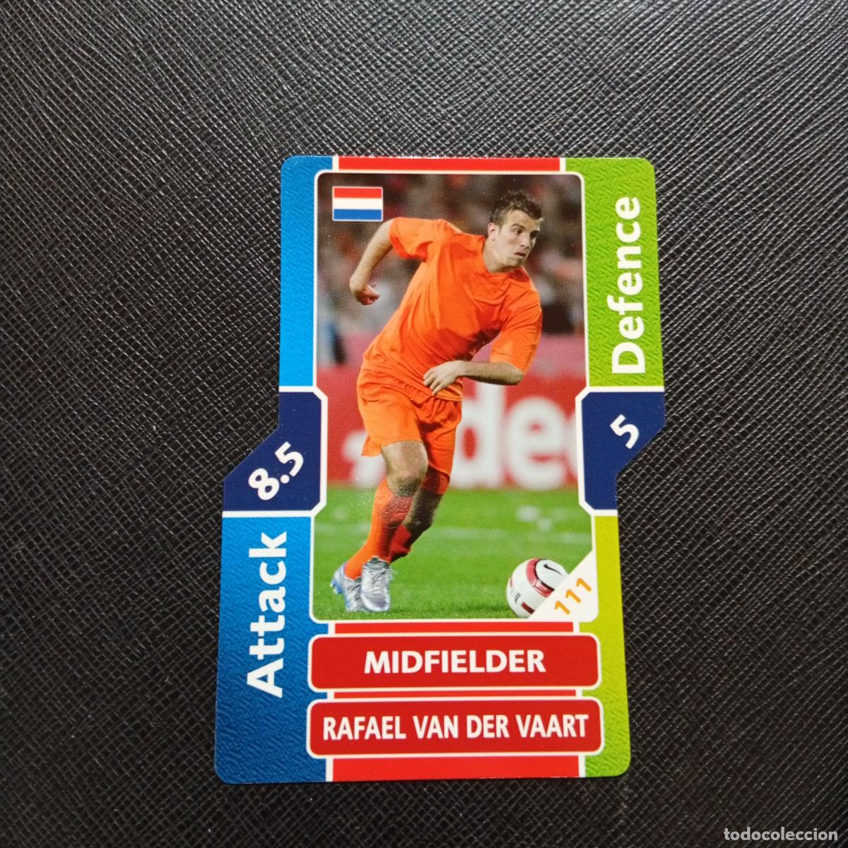 Fu&szlig;ball-Sticker: 111 VAN DER VAART HOLANDA TOPPS MATCH ATTAX MUNDIAL 2006 ALEMANIA CROMO FUTBOL 06 - A55 PG118