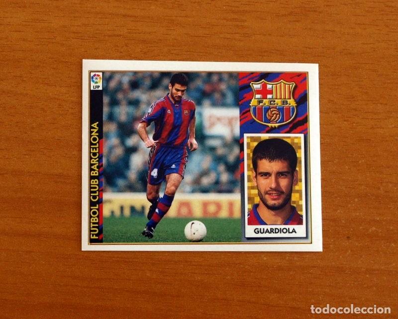Fu&szlig;ball-Sticker: Barcelona - Guardiola - Ediciones Este Liga 1997-1998, 97-98 - Nunca Pegado