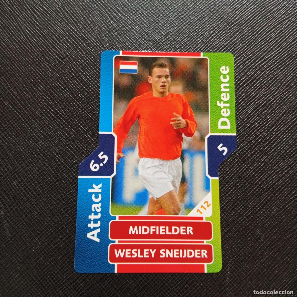 Fu&szlig;ball-Sticker: 112 SNEIJDER HOLANDA TOPPS MATCH ATTAX MUNDIAL 2006 ALEMANIA CROMO FUTBOL 06 - A55 PG163