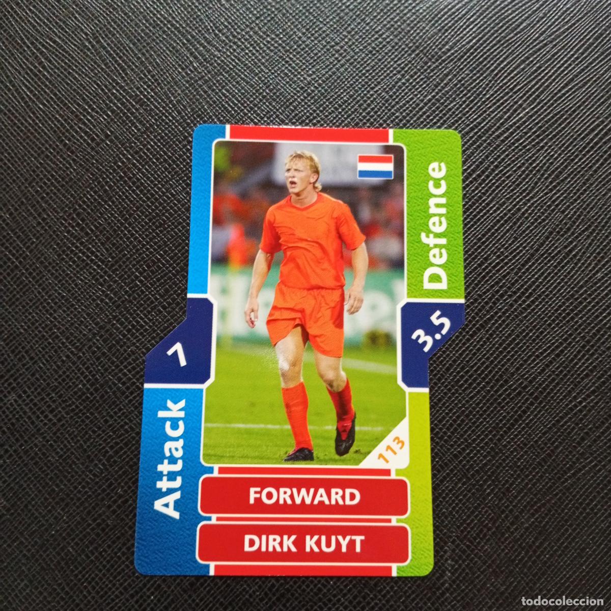 Fu&szlig;ball-Sticker: 113 DIRK KUYT HOLANDA TOPPS MATCH ATTAX MUNDIAL 2006 ALEMANIA CROMO FUTBOL 06 - A55 PG190