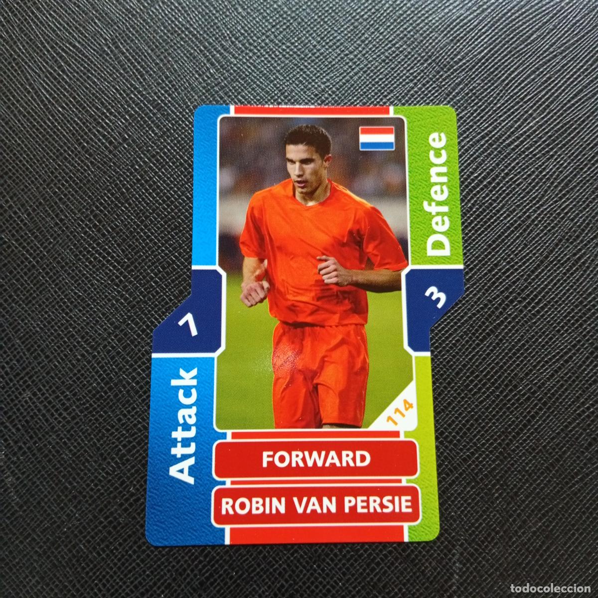 Fu&szlig;ball-Sticker: 114 VAN PERSIE HOLANDA TOPPS MATCH ATTAX MUNDIAL 2006 ALEMANIA CROMO FUTBOL 06 - A55 PG199