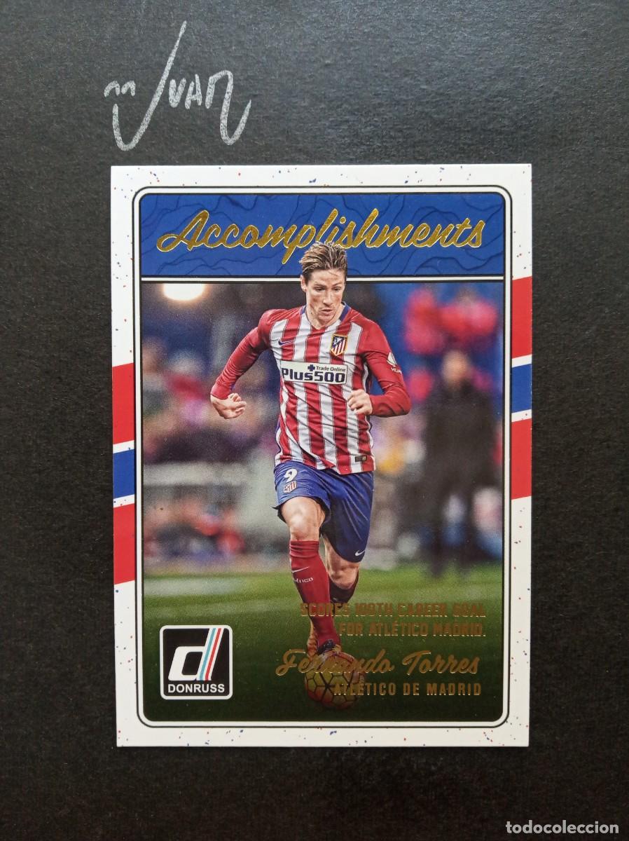 Fu&szlig;ball-Sticker: N&ordm; 2 ACCOMPLISHMENTS FERNANDO TORRES ATLETICO MADRID ESPA&Ntilde;A ⚽ PANINI &reg; DONRUSS 2016 2017 16 17 NUEVO