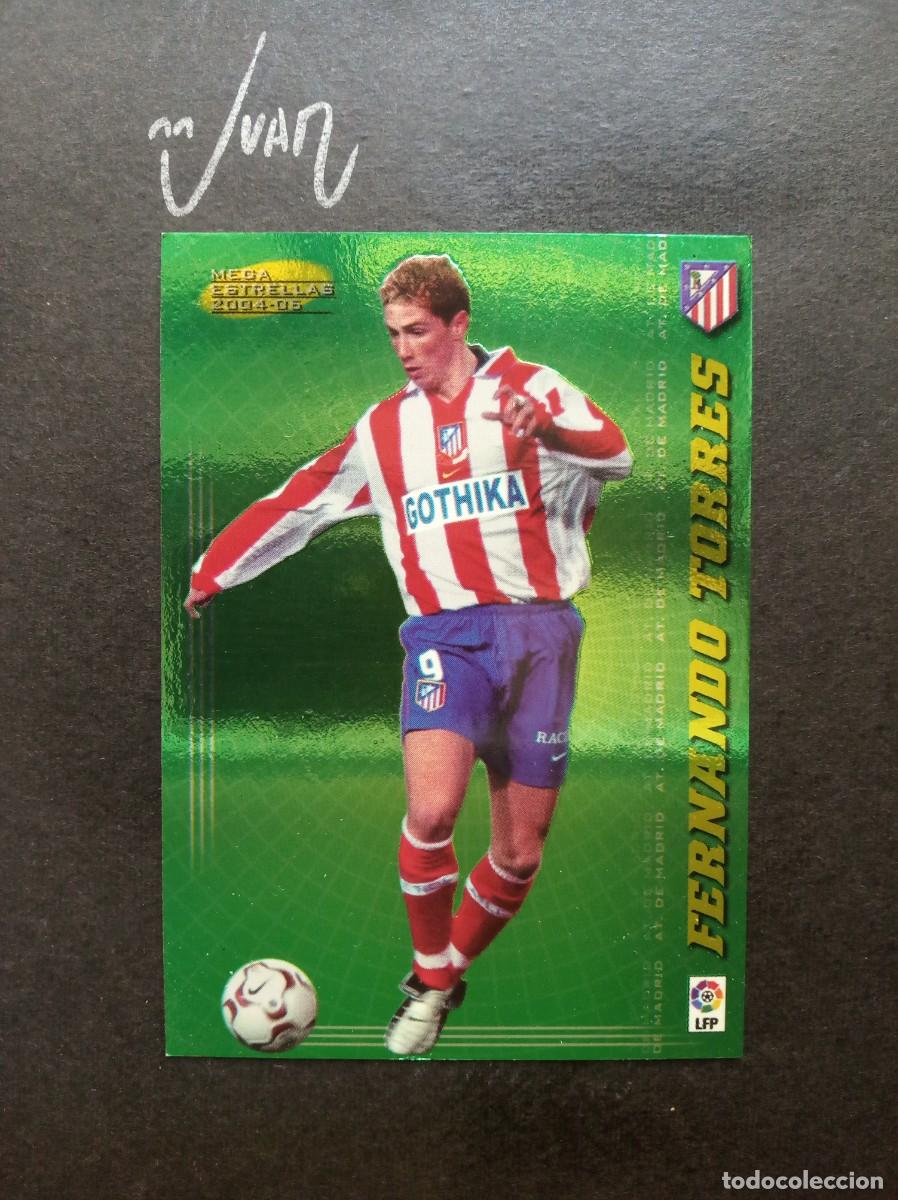 Cromos de F&uacute;tbol: N&ordm; 392 ESTRELLAS FERNANDO TORRES ATLETICO MADRID ⚽ PANINI &reg; MEGACRACKS 2004 2005 04 05 MEGA CRACKS