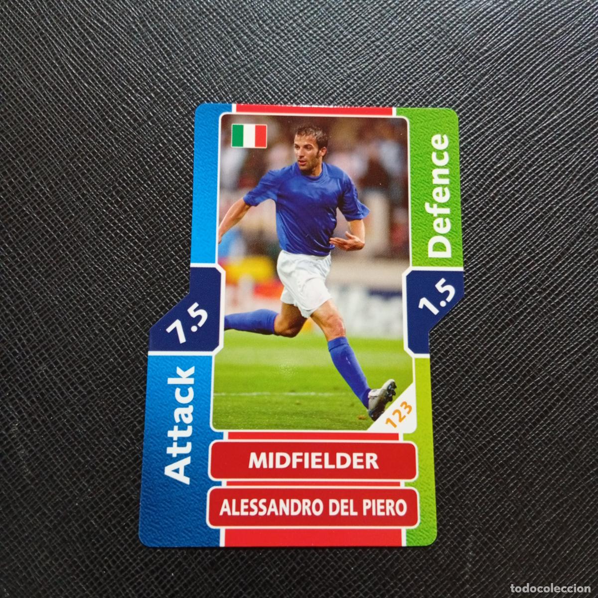 Cromos de F&uacute;tbol: 123 DEL PIERO ITALIA TOPPS MATCH ATTAX MUNDIAL 2006 ALEMANIA CROMO FUTBOL 06 - A55 PG316