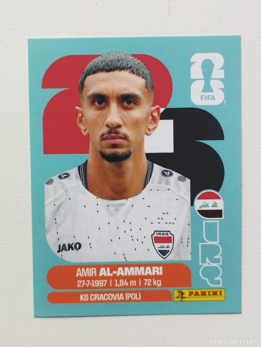 Football Stickers: CROMO STICKER WORLD CUP 2026 MUNDIAL 26 PANINI IRAQ IRQ10 IRQ 10 AMIR AL-AMMARI