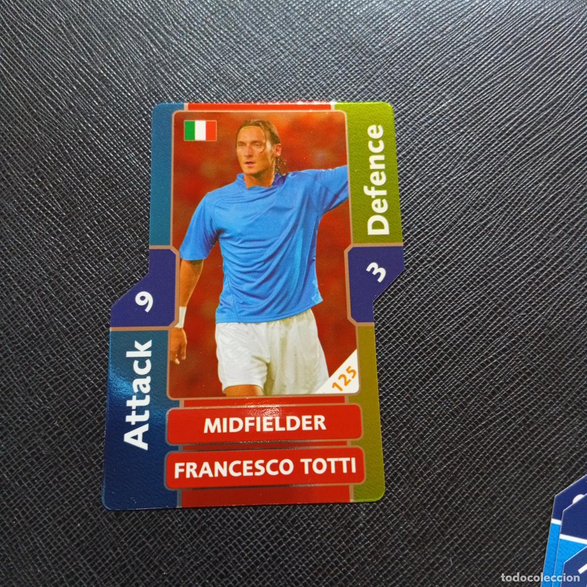 Football Stickers: 125 TOTTI ITALIA TOPPS MATCH ATTAX MUNDIAL 2006 ALEMANIA CROMO FUTBOL 06 - A55 PG352