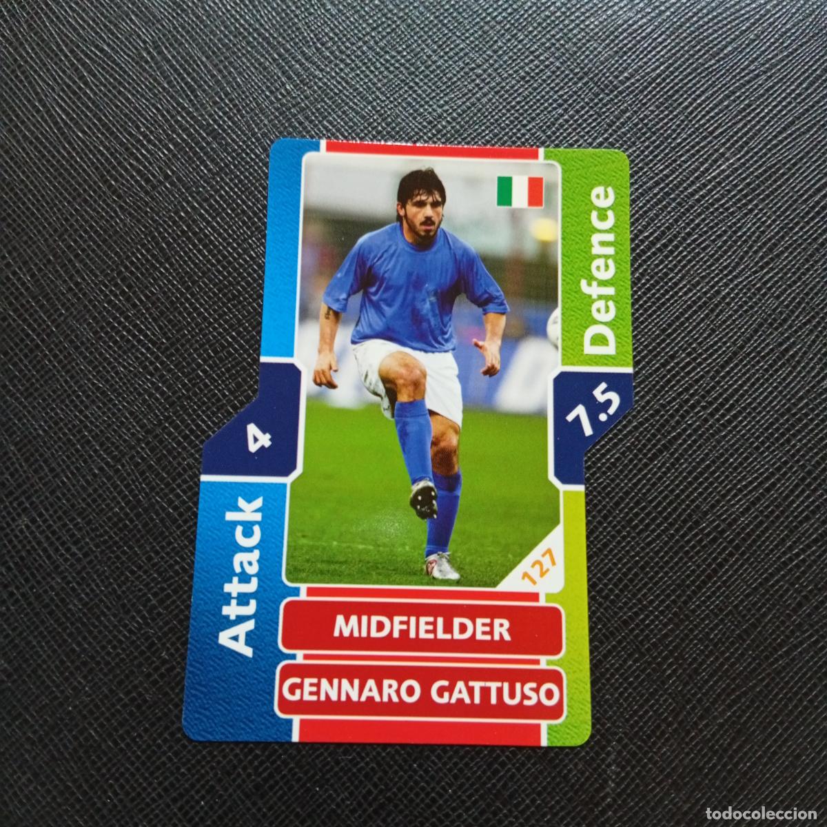 Football Stickers: 127 GATTUSO ITALIA TOPPS MATCH ATTAX MUNDIAL 2006 ALEMANIA CROMO FUTBOL 06 - A55 PG361