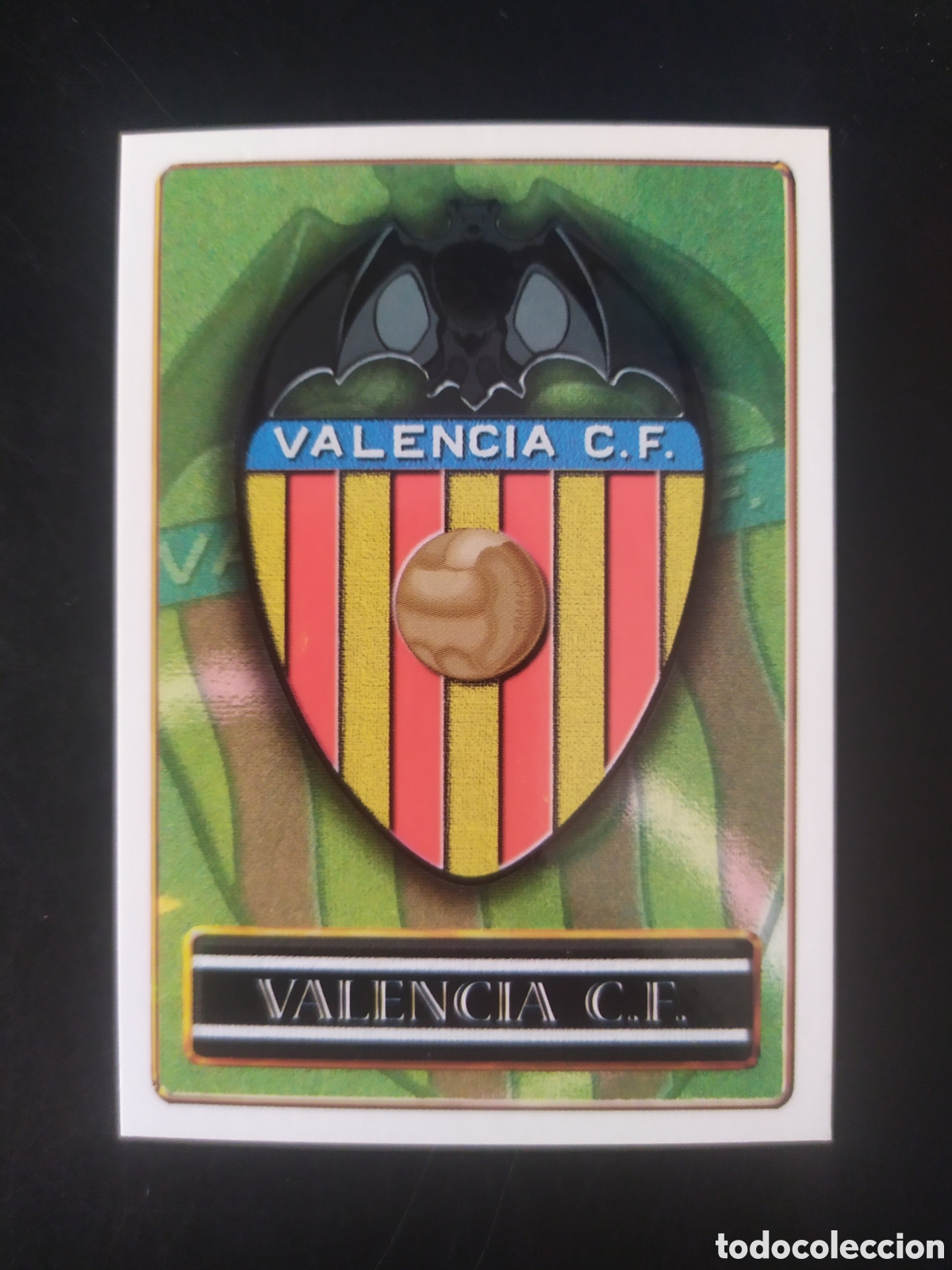 Football Stickers: Mundicromo fichas liga 2000 2001 00 01 escudo n&deg; 43 Valencia