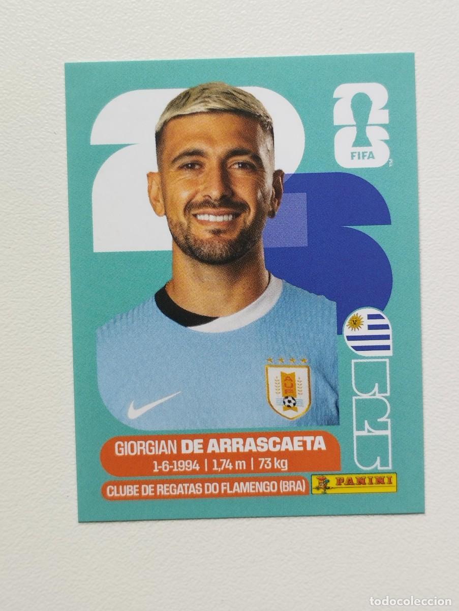 Football Stickers: CROMO STICKER WORLD CUP 2026 MUNDIAL 26 PANINI URUGUAY URU11 URU 11 ARRASCAETA