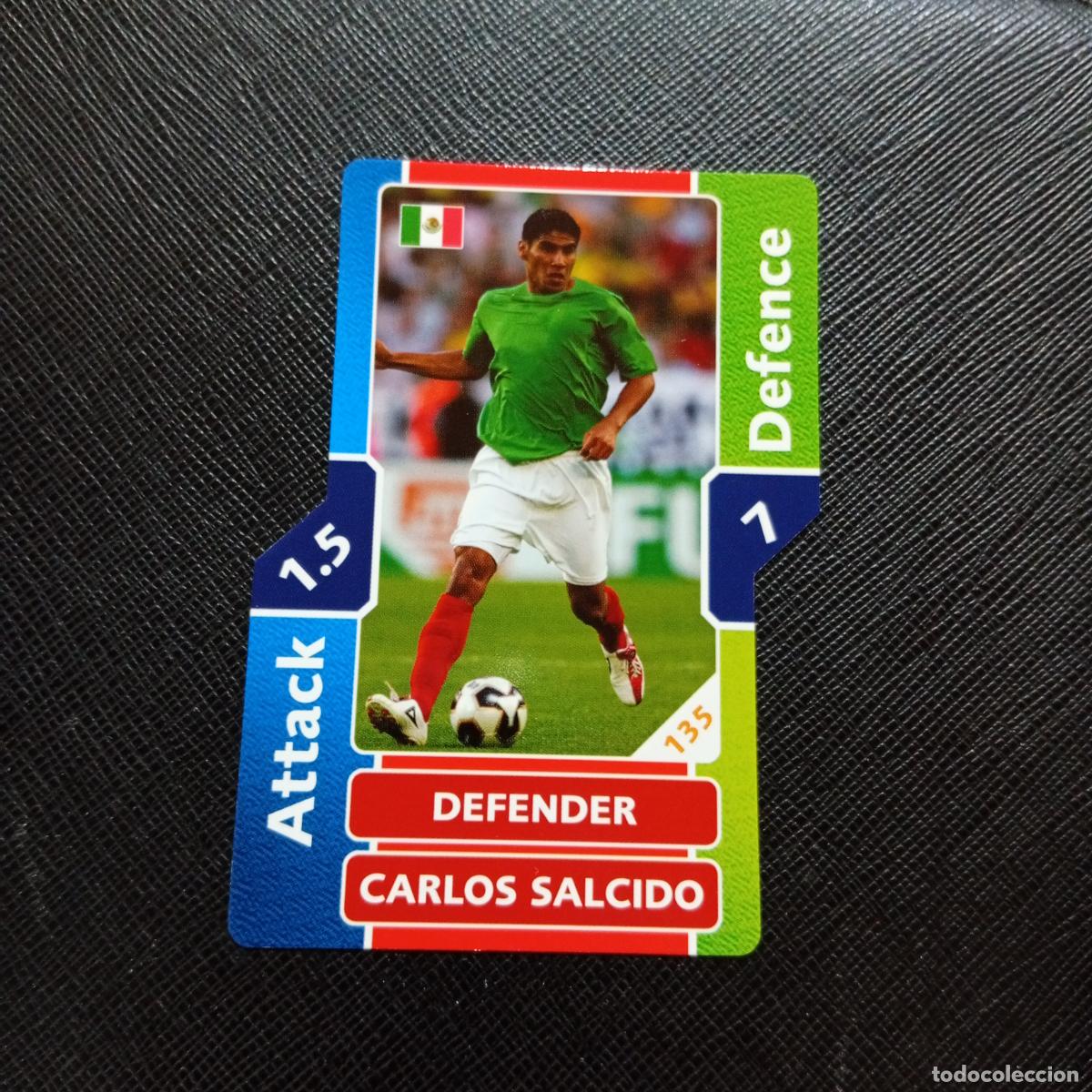 Figurine di Calcio: 135 CARLOS SALCIDO MEXICO TOPPS MATCH ATTAX MUNDIAL 2006 ALEMANIA CROMO FUTBOL 06 - A55 PG406