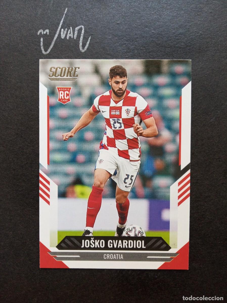 Figurine di Calcio: N&ordm; 42 ROOKIE GVARDIOL CROACIA REAL MADRID BARCELONA 2026 ⚽ PANINI &reg; SCORE FIFA 2021 2022 21 22 NUEVO