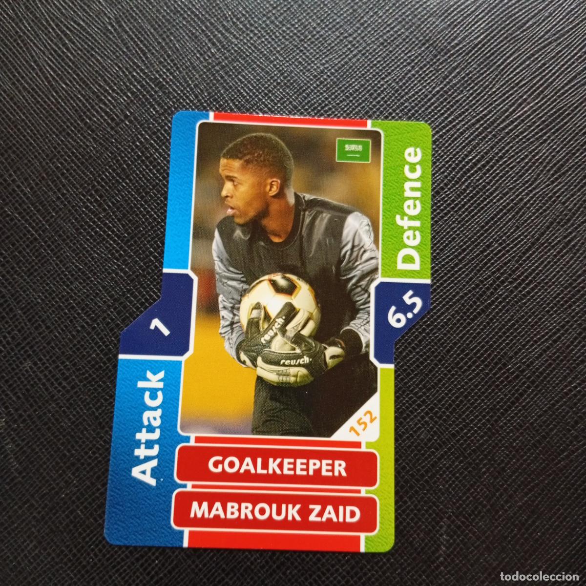 Figurine di Calcio: 152 MABROUK ZAID ARABIA SAUDI TOPPS MATCH ATTAX MUNDIAL 2006 ALEMANIA CROMO FUTBOL 06 - A55 PG406