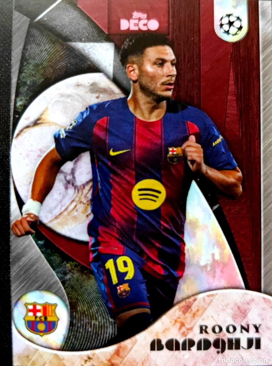 Cromos de F&uacute;tbol: Roony Bardghji - FC Barcelona - PRODIGY - Topps DECO UCC 2025 2026 25 26