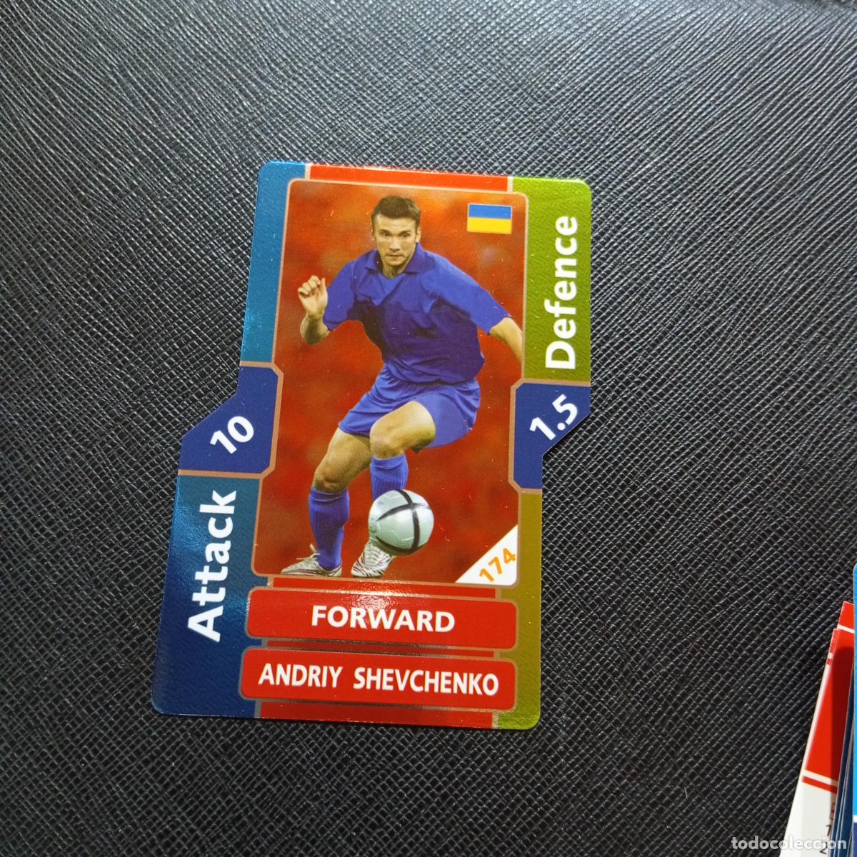 Cromos de F&uacute;tbol: 174 SHEVCHENKO UCRANIA TOPPS MATCH ATTAX MUNDIAL 2006 ALEMANIA CROMO FUTBOL 06 - A55 PG415