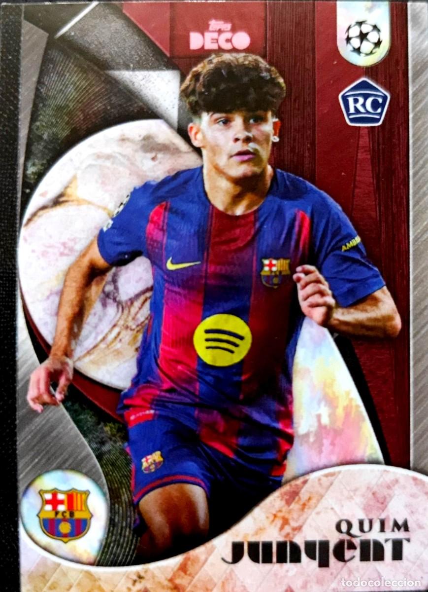 Cromos de F&uacute;tbol: Quim Junyent - FC Barcelona - PRODIGY - Topps DECO UCC 2025 2026 25 26