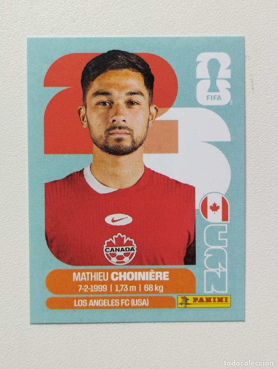 Cromos de F&uacute;tbol: CROMO STICKER WORLD CUP 2026 MUNDIAL 26 PANINI CANADA CAN15 CAN 15 CHOINIERE