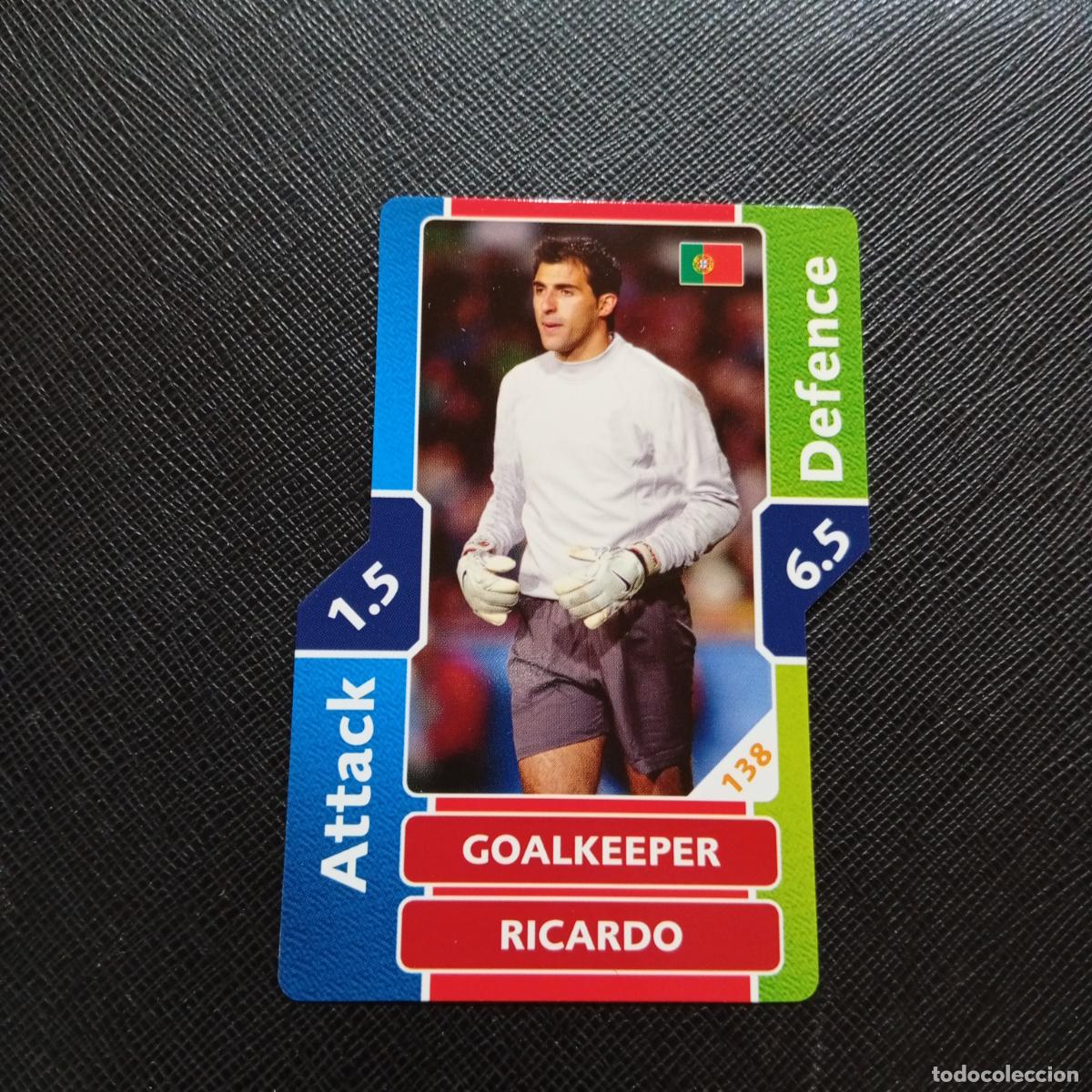 Cromos de F&uacute;tbol: 138 RICARDO PORTUGAL TOPPS MATCH ATTAX MUNDIAL 2006 ALEMANIA CROMO FUTBOL 06 - A55 PG424