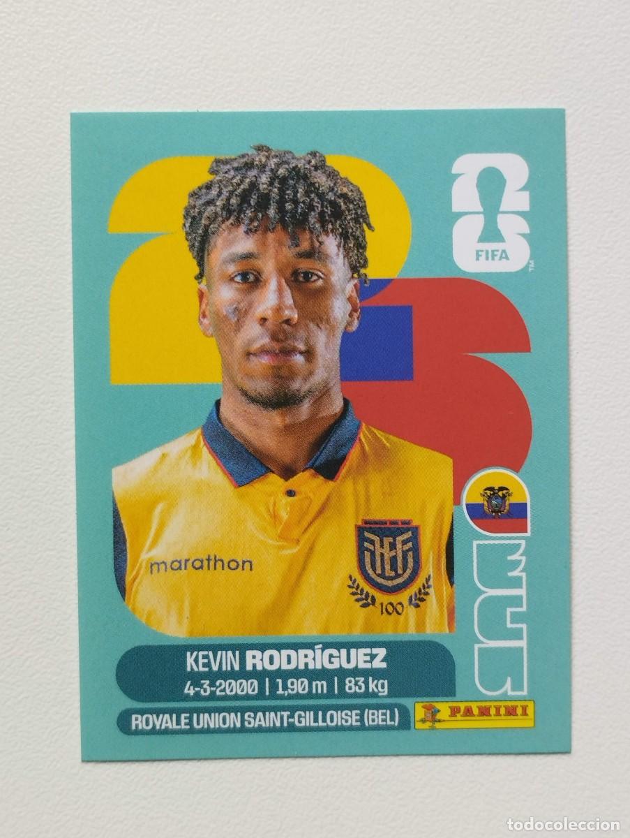 Cromos de F&uacute;tbol: CROMO STICKER WORLD CUP 2026 MUNDIAL 26 PANINI ECUADOR ECU19 ECU 19 KEVIN RODRIGUEZ